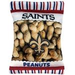 NOS-3346 - New Orleans Saints- Plush Peanut Bag Toy